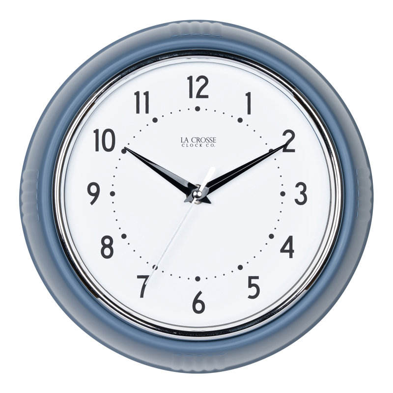 Horloge murale La Crosse, Indigo Blue
