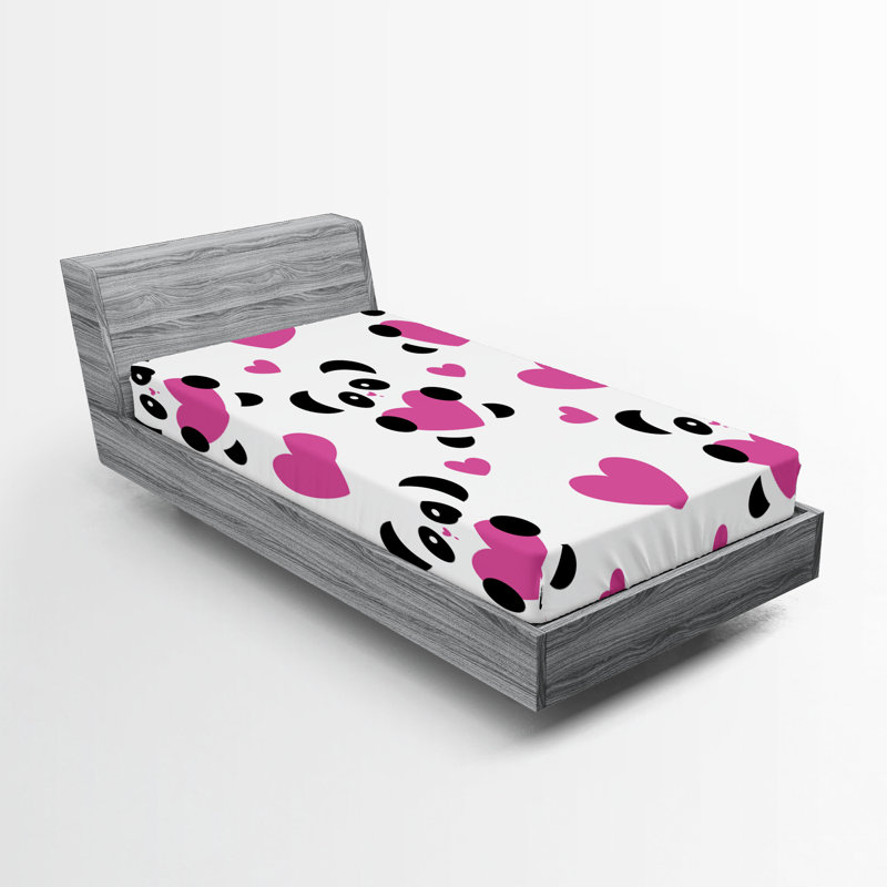 Ensemble de 2 draps-housse Ambesonne, Drap-housse de taille simple