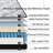 Cooling 10 Inch Medium Euro Top Pocket Spring With Gel Memory Foam Hybrid Mattress In A Box-962420629