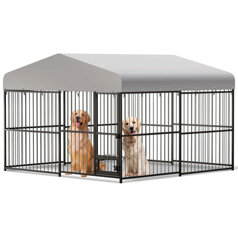 180cm H Metal Yard Kennel