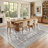 Malaika Machine-Washable Non-Slip Medallion Area Rug-2138617569-2120214770