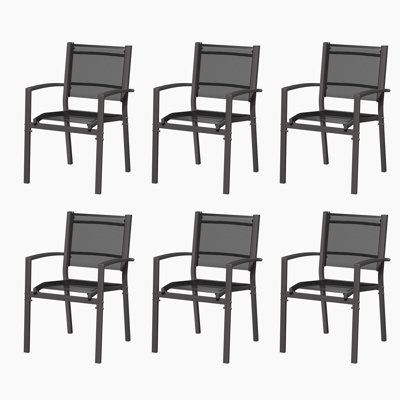 Fauteuil de salle à manger 6 pièces