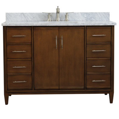 Harvell 49'' Single Bathroom Vanity with Top