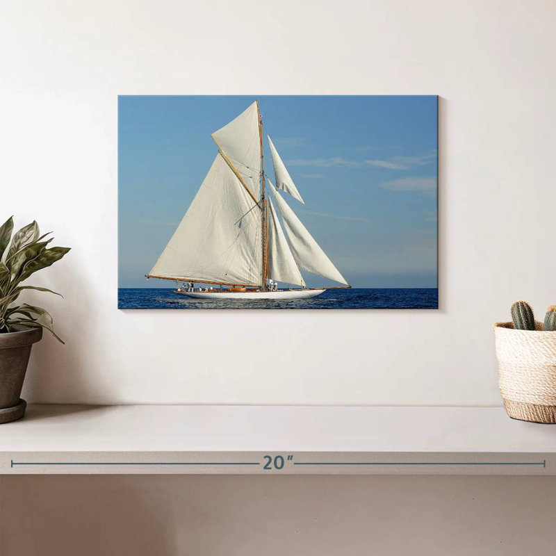 Voilier Mehar Saint Tropez, H 8 po x l 12 po