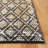 Natura Hand Woven Wool/Cotton Geometric Rug in Black/Yellow/Ivory-1748648176