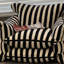 Chaises d'appoint simples en sherpa à rayures-134058263-134058266