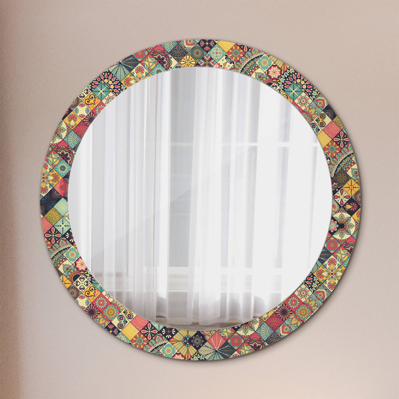 Huldar Glass Flat Wall Mirror
