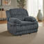 Fauteuil inclinable oscillant en velours côtelé l 46 po-1841664588