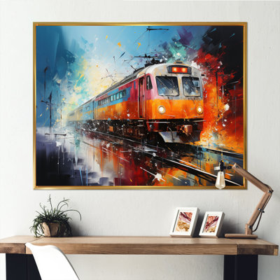 " Train Dynamic Momentum Pointillism III "
