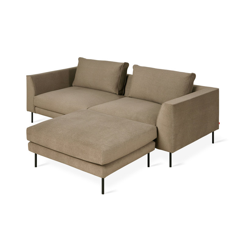Renfrew Loft Bi-Sectional, Merino Mocha 100% Polyester