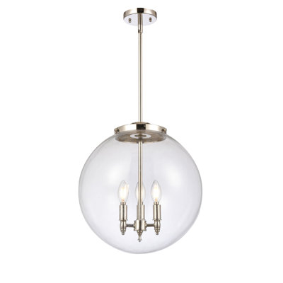 Luminaire suspendu sphère 3 lumières Frederick