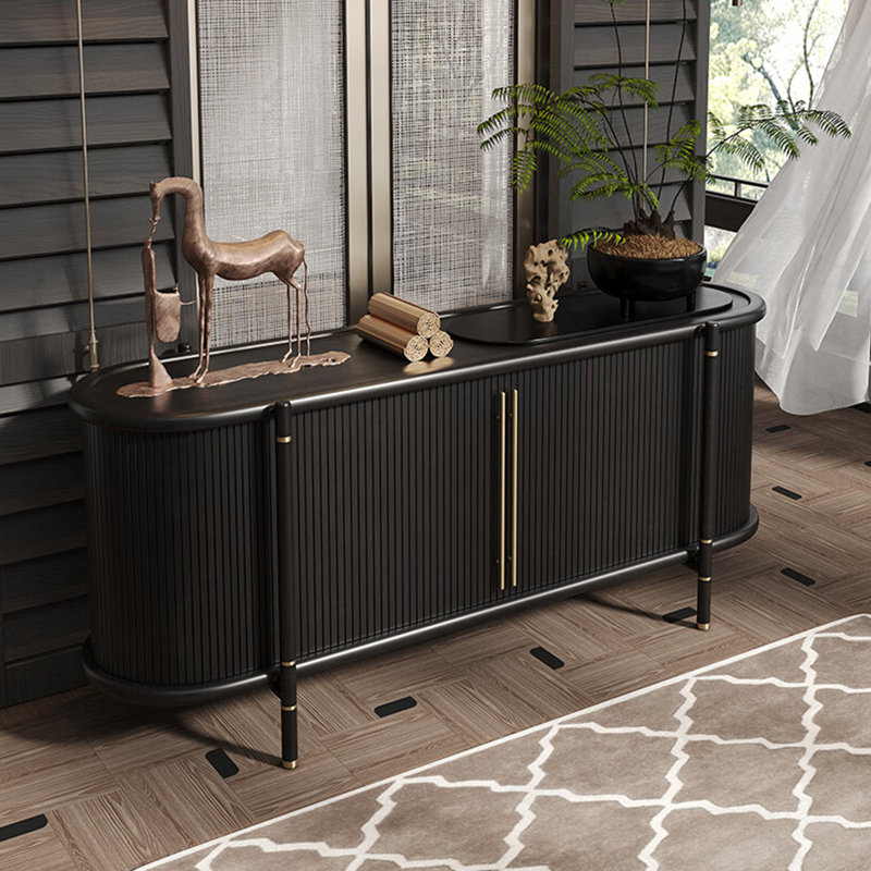 Buffet rétro simple et léger de luxe