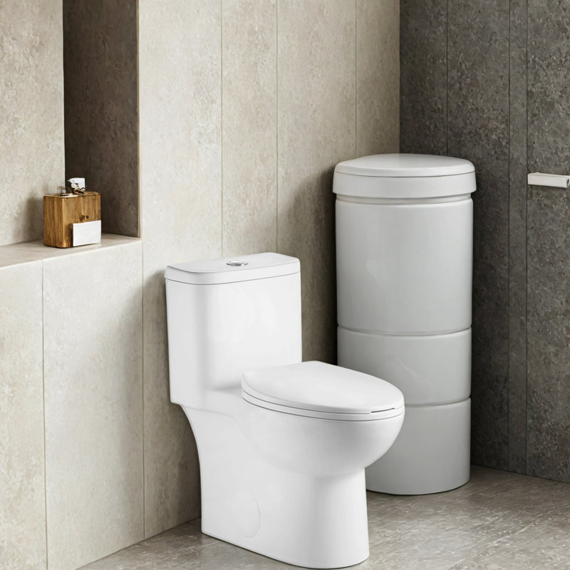 Toilette une pièce avec siège confortable Seatrimless blanc