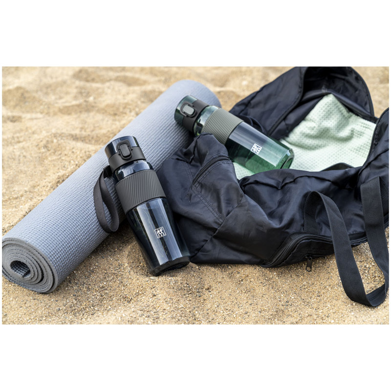 Tritan Plastic Water Bottle, Dark Green