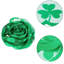 Chemin de table vert en dentelle Shamrock Clover