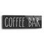 «Coffee Bar» par Lettered & Lined - Art textuel panoramique sans cadre-2001719794