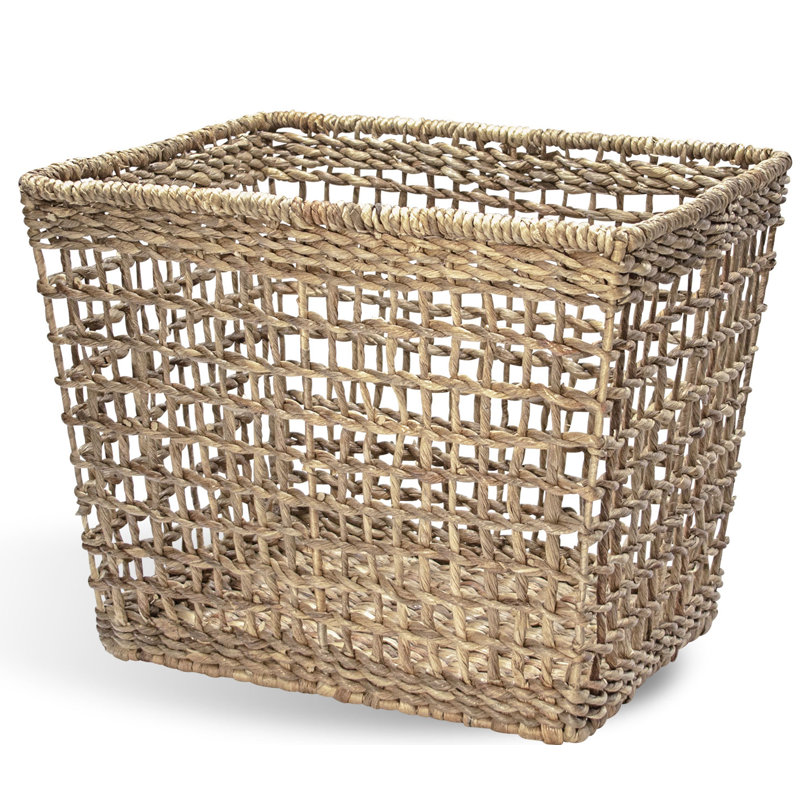 Panier à linge en osier