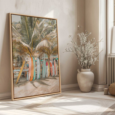 Surf's Paradise, reproduction sur toile