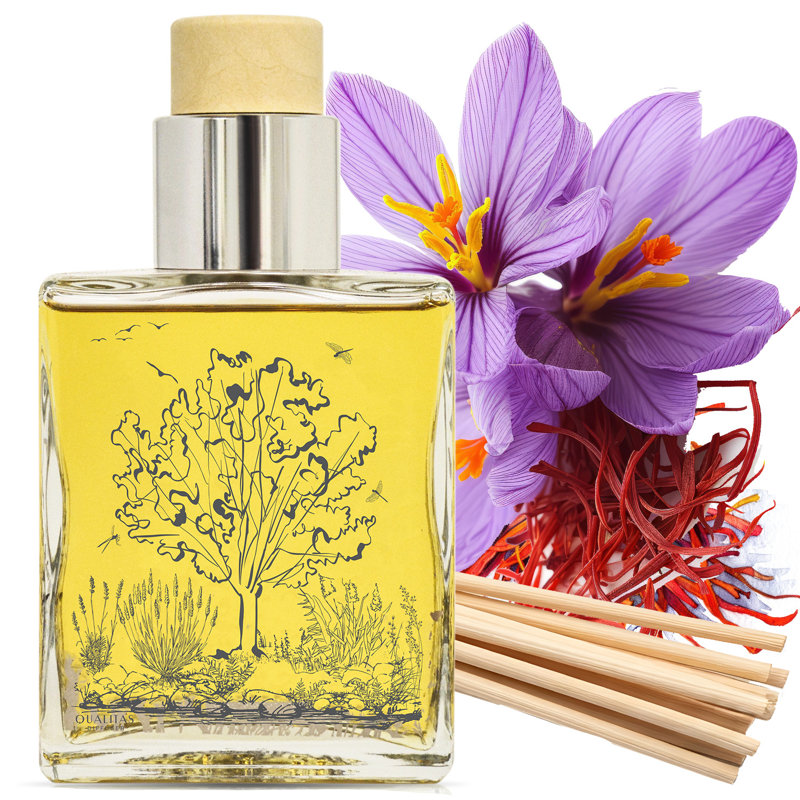 Diffuseur parfumé de roseau safran