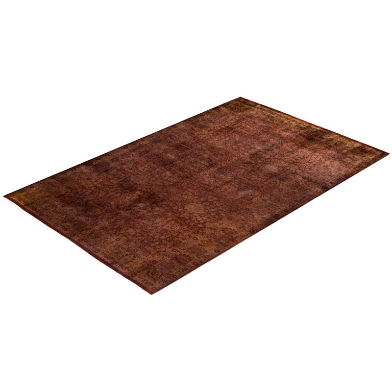 Yifei One-of-a-Kind 4' 9" X 7' 5" Hand Knotted Area Rug