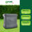FCMP Outdoor 19'' W 37 Gallons Water Resistant Plastic Deck Box in Gray