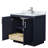 Miranda 36" Freestanding Single Bathroom Vanity with Marble Top-600277206-600277201
