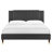 Modway Zahra Channel Tufted Performance Velvet Platform Bed-1353548619-1353548629