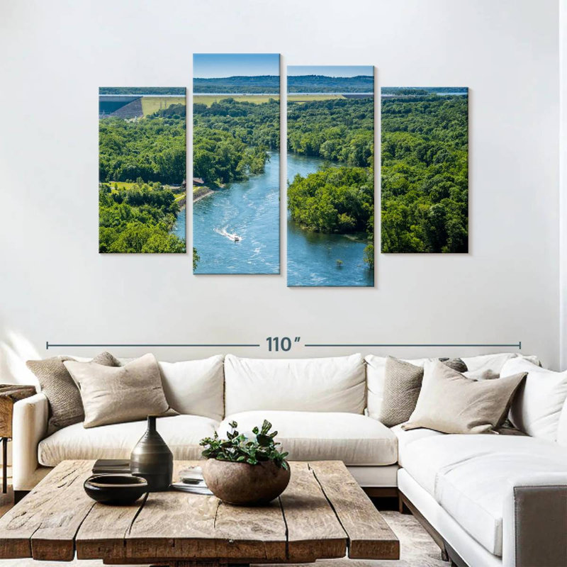 Alvord Table Rock Lake View, 54" H x 84" W