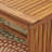 Acacia Wood Coffee Table with Brown Patina Finish-704875119