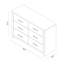 Commode double 6 tiroirs Walter-115333911