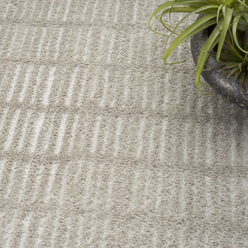 Abstract Area Rug, Rectangle 6'7" x 9'