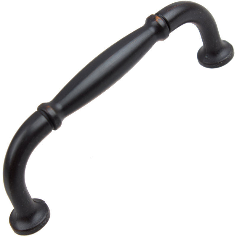 Ensemble de poignées cannelées 3 po, Bronze huilé