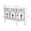 Buffet haut de gamme peint