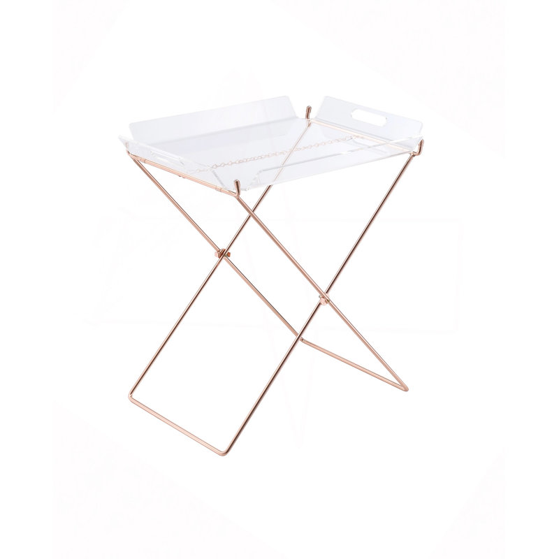 Cercie Clear Acrylic Tray Table