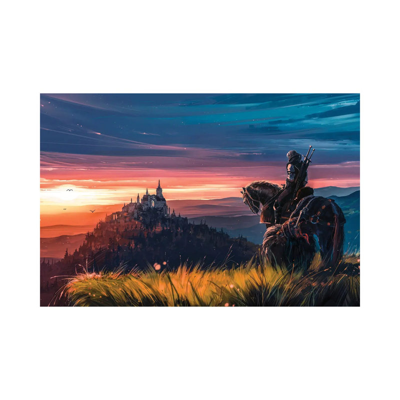 Beyond Hill And Dale by Alena Aenami - Wrapped Canvas Print, 152.5 cm H x 101.5 cm W
