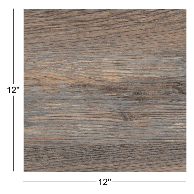 Planche en vinyle décapant 12 po x 12 po x 1,5 mm, Gris / Bleu