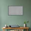 Tableau magnétique encadré étroit bleu-gris rustique-101799095
