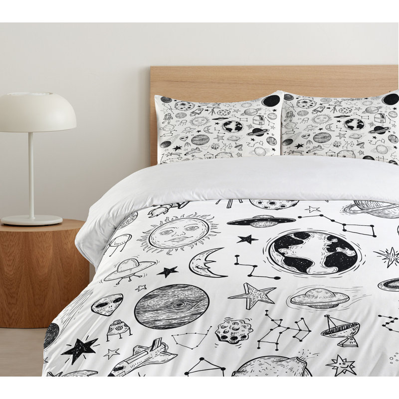 No Duvet Cover, California King Duvet Cover + 2 Standard Shams