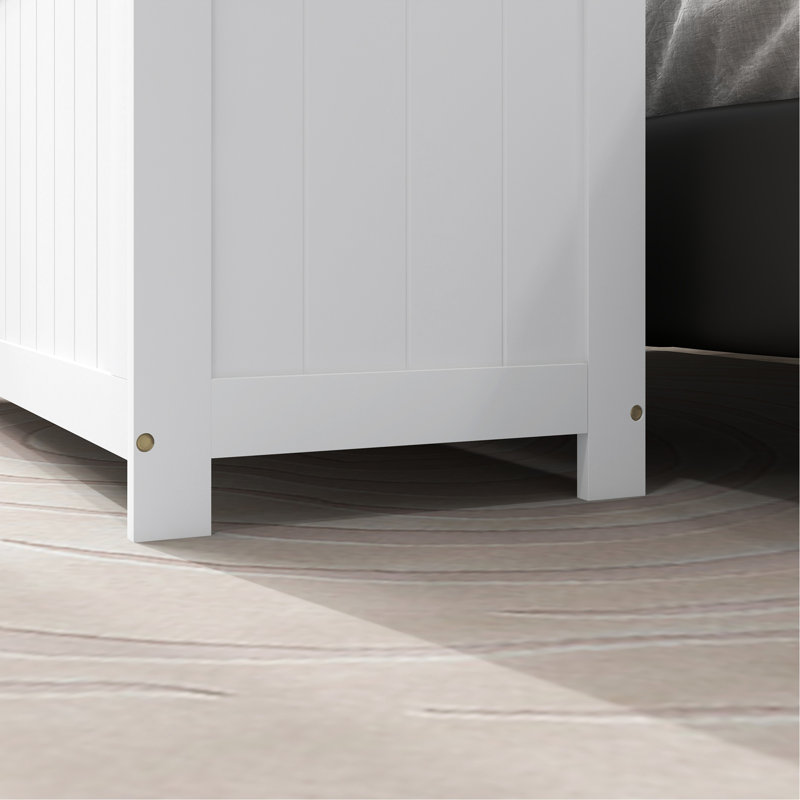 Coffre de rangement polyvalent en bois avec beaucoup d'espace et des caractéristiques de sécurité améliorées pour une vie organisée