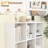 Ebern Designs 2 Pcs 9-cube Bookcase With 6 Removable Shelves Raised Support Feet For Living Room-1281240408