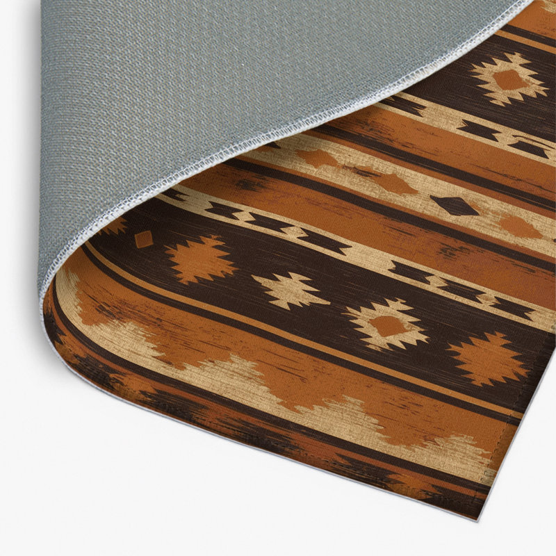 Tapis intérieur et extérieur Ceremonial Shadow, Rectangle 1 pi 6 po x 2 pi 6 po