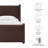 Rael Performance Velvet Platform Bed-105697905-105697904
