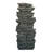 Fountains | 40" 6-Tier Cascading Outdoor Water Fountain for Garden Patio Yard Deck | with LED Lights | Realistic Gray Rock | Resin | Gray