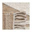 Tapis géométrique en jute / laine tissé à plat à la main Adelina-22032839