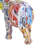 Polystone Graffiti Elephant Decorative Multi Colored Sculpture-107292687