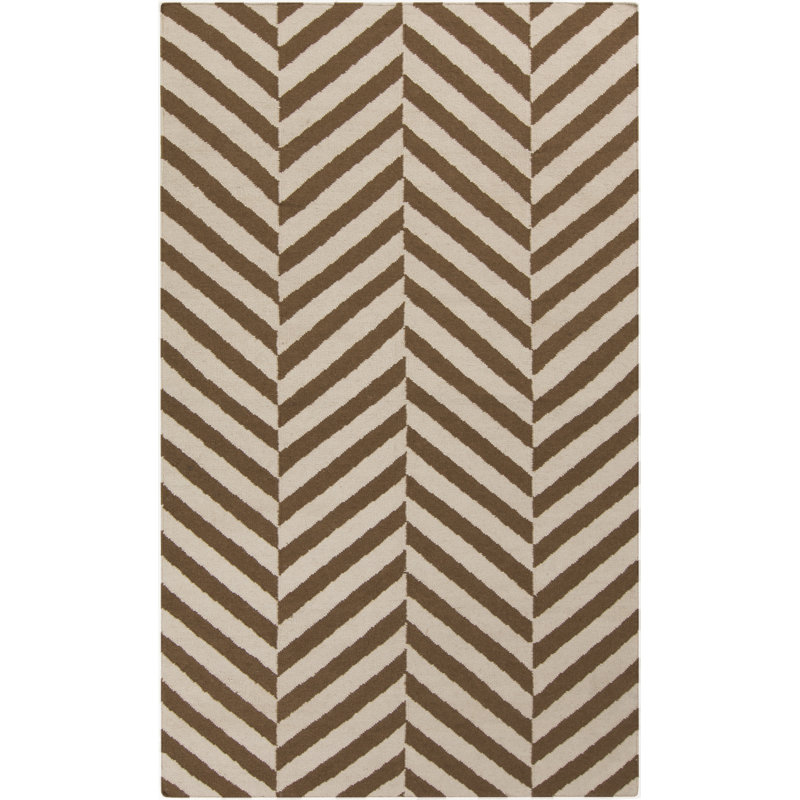 Araliya Wool Chevron Indoor Rug, Runner 2'6" x 8'