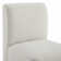 Bralan Polyester Blend Upholstered Side Dining Chair with Casters