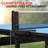 SereneLife Foldable Tournament-Grade Table Tennis Table with Wheels
