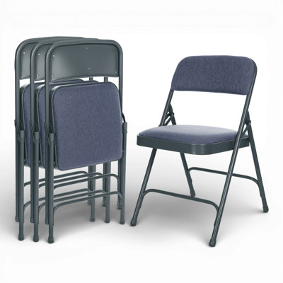 Chaise pliante rembourrée Bernadine