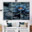 Ensemble de décorations murales bleues et bleues-2071530964-2071530966